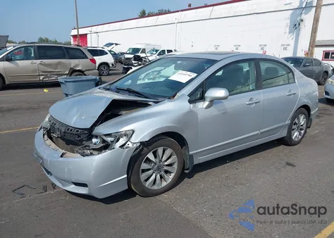 2010 Honda Civic Exl z USA, uszkodzony, nr VIN 2HGFA1F93AH509131